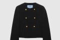 [PRADA-프라다]더블브레스트 트윌 재킷 P527PE