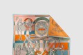 [HERMES-에르메스]Della Cavalleria double face 스카프 90