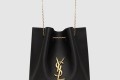 [SAINT LAURENT-생로랑]램스킨 소재의 POCHON 801070