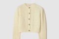 [BURBERRY-버버리]크롭 아란 울 블렌드 카디건 80979671