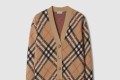 [BURBERRY-버버리]체크 울 블렌드 카디건 80934911