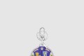 [LOUIS VUITTON-루이비통]바시티 자켓 일러스트 백참 키홀더 MP3385