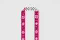 [LOUIS VUITTON-루이비통]모노그램 인피니티 BB 방도 로즈 클레어 M75879