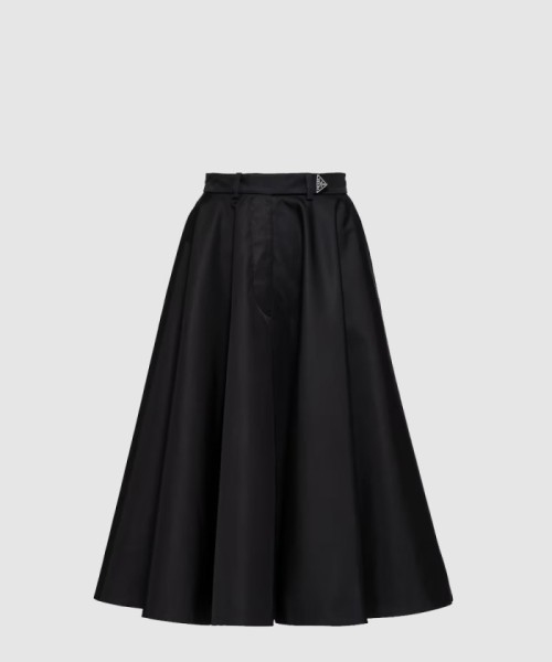 [PRADA-프라다]리나일론 플리츠 스커트 21X922
