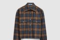 [PRADA-프라다]체크 울 트윌 셔츠 P448H