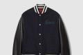 [GUCCI-구찌]울 레더 바시티 자켓 794814