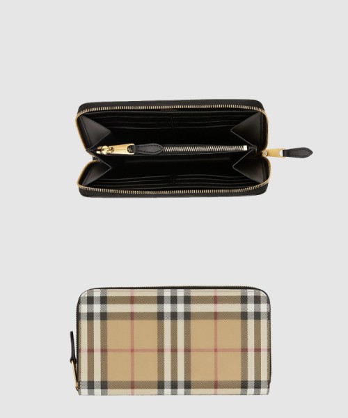 [BURBERRY-버버리]체크 지퍼 머니클립 80580161