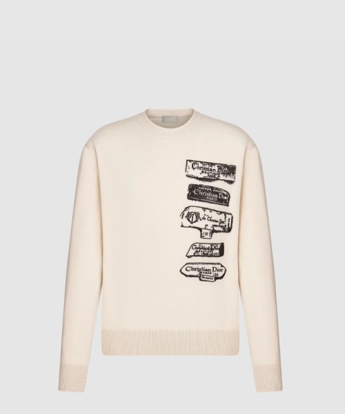 [DIOR-디올]Archives Labels 스웨터 513M6