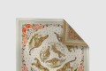[HERMES-에르메스]Guepards Bandana 더블 페이스 스카프 90