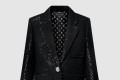 [LOUIS VUITTON-루이비통]시퀸 트위드 프레피 블레이저 1AGAVF