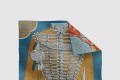 [HERMES-에르메스]Brandebourgs Fleuris 더블 페이스 스카프 90