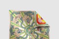 [HERMES-에르메스]A la Lumiere du Flambeau 더블 페이스 스카프 90