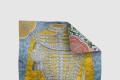 [HERMES-에르메스]Brandebourgs Fleuris 더블 페이스 스카프 90