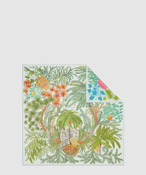 [HERMES-에르메스]Le Jardin des Peintres 더블 페이스 스카프 90