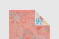 [HERMES-에르메스]Le Jardin des Peintres 더블 페이스 스카프 90