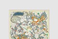[HERMES-에르메스]Le Sacre des Saisons 90 까레 실크 스카프