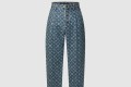 [LOUIS VUITTON-루이비통]모노그램 데님 테일러드 팬츠 1AGIUW