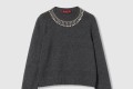 [GUCCI-구찌]울 & 캐시미어 블렌드 탑 ‎807545