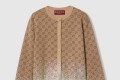 [GUCCI-구찌]자수 울 GG 자카드 가디건 813850