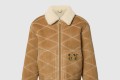 [LOUIS VUITTON-루이비통]엠브로이더드 시어링 워크웨어 블루종 1AFXIO