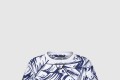 [LOUIS VUITTON-루이비통]팜 프린트 셀프 타이 티셔츠 1AFTNO