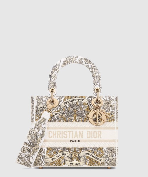 [DIOR-디올]레이디백 디라이트 미듐 M0565