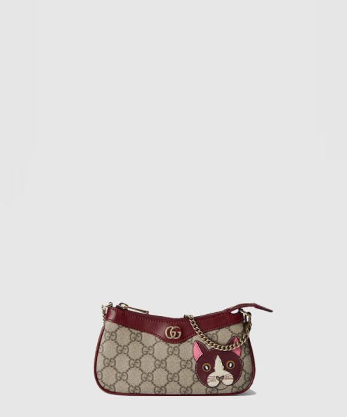 [GUCCI-구찌]팬더 디테일이 돋보이는 GG 미니백 818763