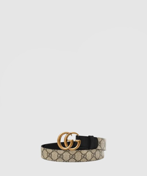 [GUCCI-구찌]GG 마몽 씬 벨트 625839