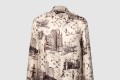 [LOUIS VUITTON-루이비통]롱 슬리브드 실크 셔츠 1AGJN1
