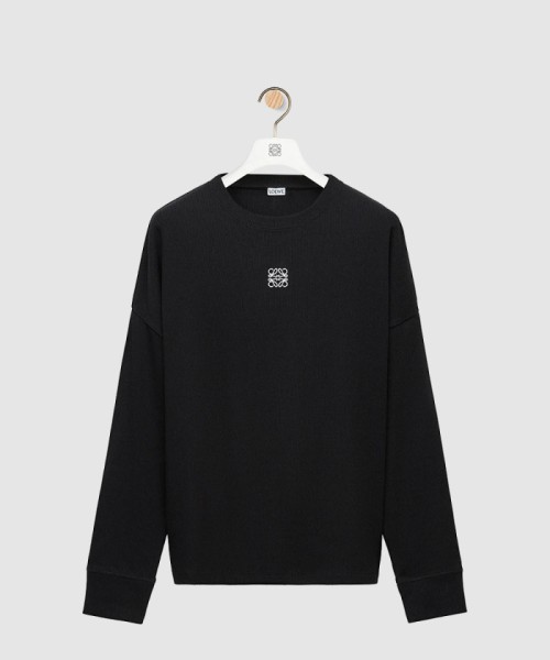 [LOEWE-로에베]오버사이즈 핏 롱 슬리브 티셔츠 코튼