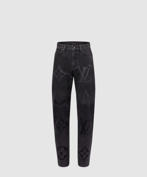 [LOUIS VUITTON-루이비통]모노그램 데님 팬츠 1AFY49