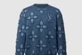 [LOUIS VUITTON-루이비통]텍스처드 코튼 크루넥 1AGJRE
