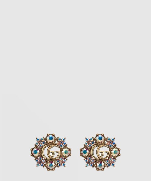 [GUCCI-구찌]더블 지젤 꽃 귀걸이 753787