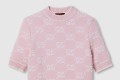 [GUCCI-구찌]GG 울 부클레 자카드 탑 ‎770059
