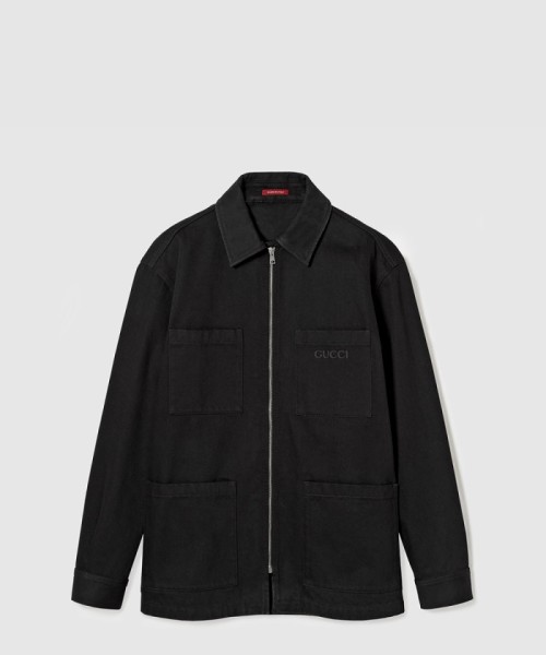 [GUCCI-구찌]데님 지퍼 셔츠 804a71