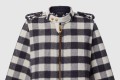 [LOUIS VUITTON-루이비통]더블 페이스 체크 케이프 1AGPE8