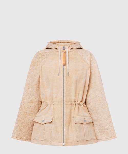 [LOUIS VUITTON-루이비통]모노그램 캔버스 후드 파카 1AGONA