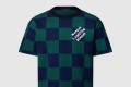[LOUIS VUITTON-루이비통]자카드 다미에 쇼트 슬리브드 코튼 크루넥 1AHBCU