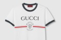 [GUCCI-구찌]프린트 디테일의 코튼 저지 티셔츠 813753