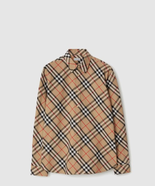 [BURBERRY-버버리]체크 코튼 셔츠 80876341