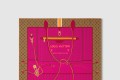 [LOUIS VUITTON-루이비통]MY NEVERFULL 90 스카프 M96258