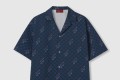 [GUCCI-구찌]컬렉션 프린트 코튼 셔츠 794907