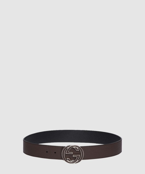[GUCCI-구찌]인터로킹 G 버클 리버서블 벨트 812273