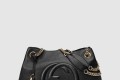 [GUCCI-구찌]GG 레더 태슬 소호 숄더백 308982