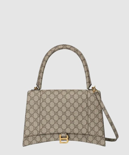 [GUCCI-구찌]아워글래스 스몰 탑핸들백 681696