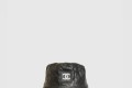 [CHANEL-샤넬]가죽 체크 버킷햇 AA3654