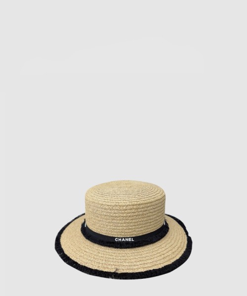 [CHANEL-샤넬]밀짚모자 선캡 AA5687