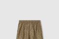 [GUCCI-구찌]GG 홀스빗 프린트 트윌 실크 쇼츠 ‎798619
