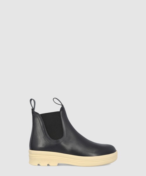 [LORO PIANA-로로피아나]소가죽 앵클부츠 FAM9950