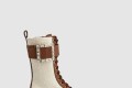 [ROGER VIVIER-로저비비에]패브릭 미들 부츠 5483